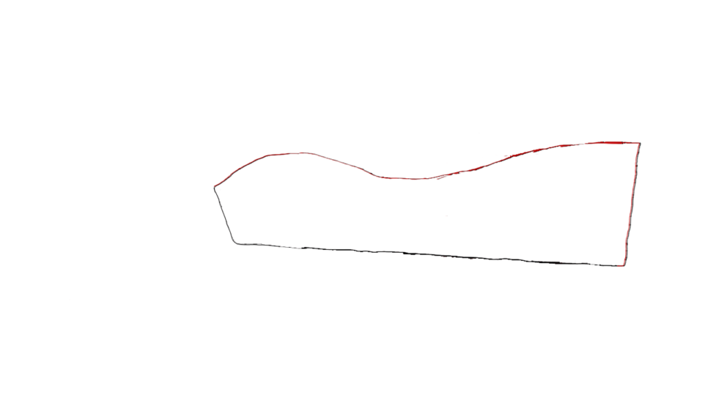 2) Step 2 Draw Upper Part of the Car Drawing