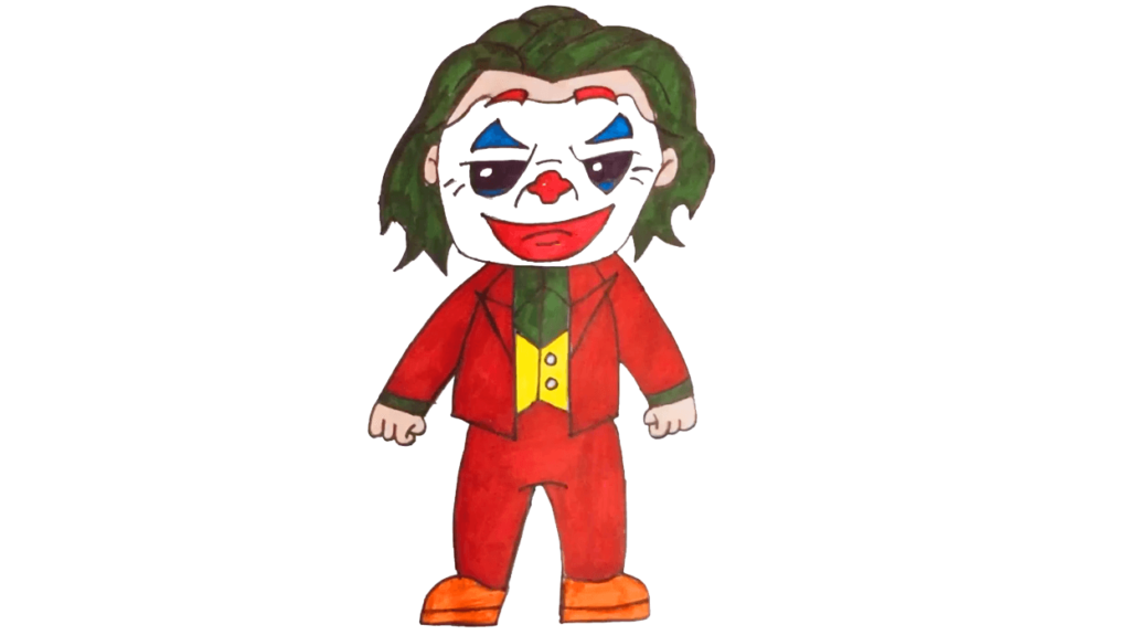 Simple Joker Drawing Tutorial #jokerdrawing #jokerart #tutorial #easya... |  TikTok
