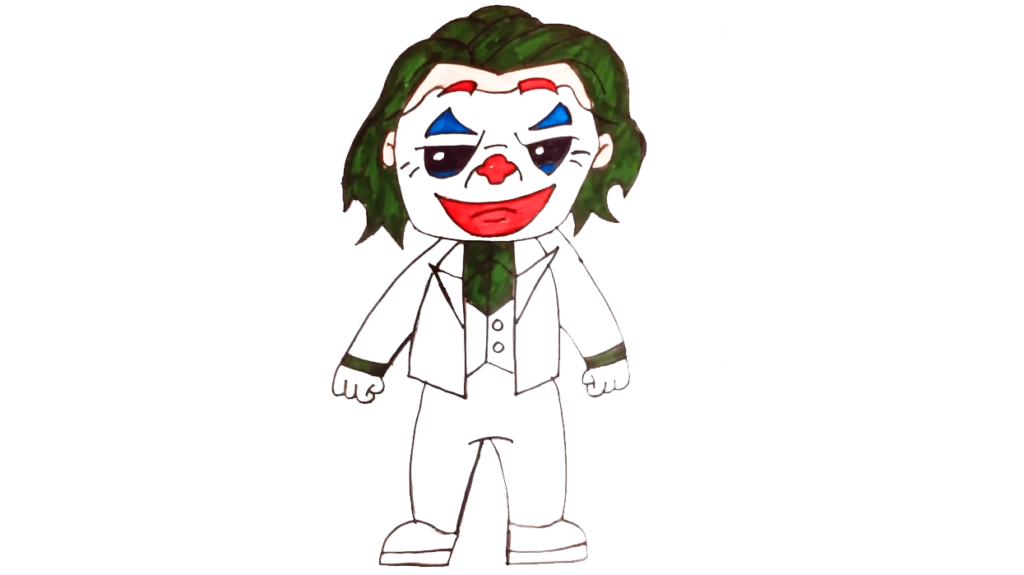 The Joker Drawing For Beginners The Soft Roots