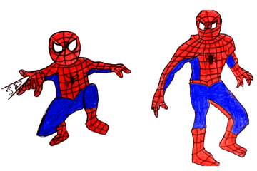 How to draw a Spiderman easy steps | Draw a Spiderman