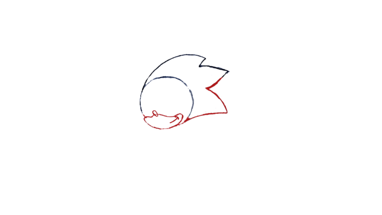 How To Draw Sonic The Hedgehog 