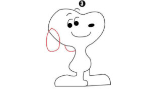 How To Draw A Snoopy Drawing - The Soft Roots