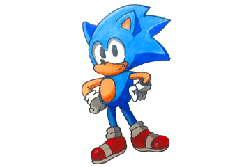 Draw Sonic