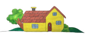 Easy House Drawings