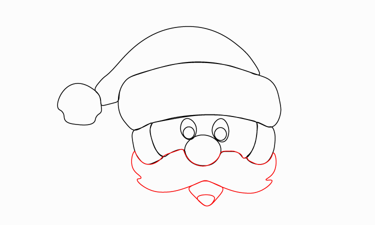 Easy Santa Drawing Tutorial Animation - Twinkl Go! - Twinkl-saigonsouth.com.vn