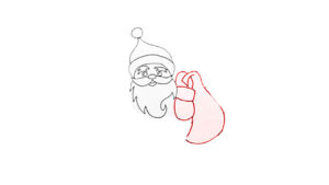 how draw santa claus