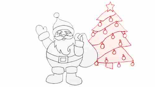 How To Draw Santa Claus Step By Step