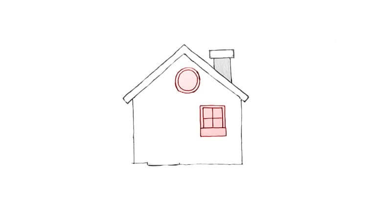 House Drawing for Kids 🏠 How to Draw House 🏡 House Drawing Easy – Drawing  Monster