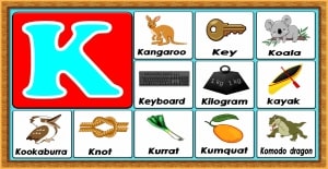 Words That Start With K