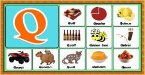 objects that start with q