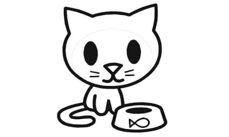 Cute Cat coloring Pages