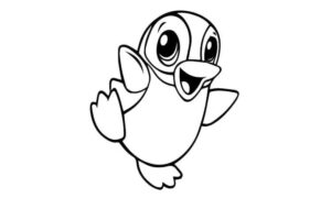 Penguin coloring pages | Kids coloring pages