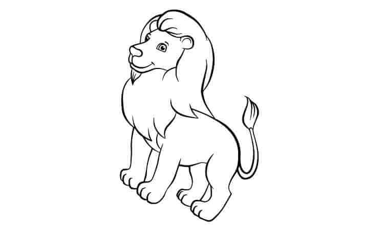 Nala lion coloring pages