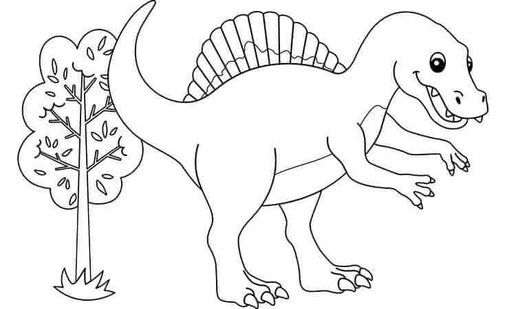 Spinosaurus Coloring pages