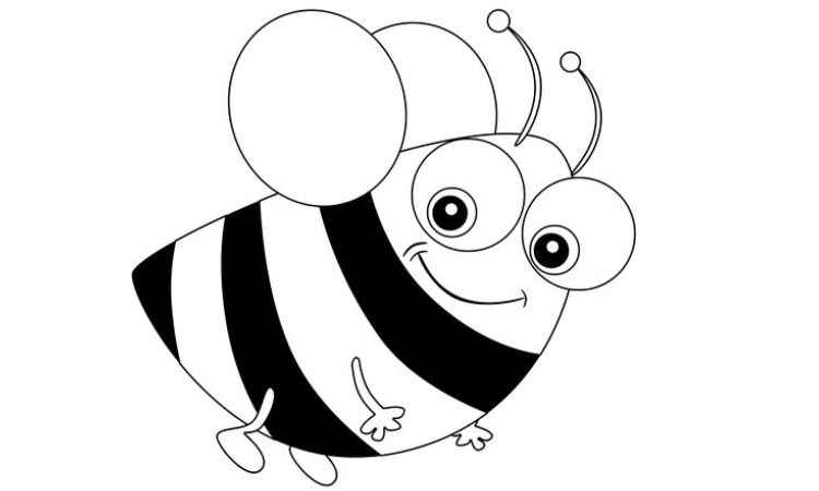 Bumblebee coloring pages