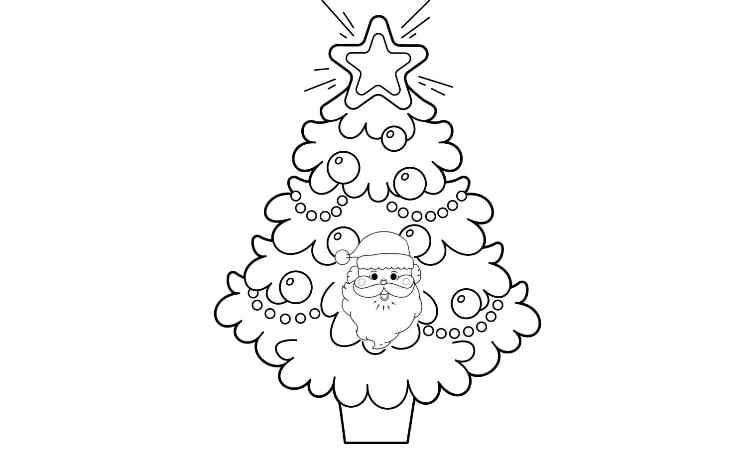 Ondas defecto cómo Christmas Coloring Pages | Kids Coloring pages - The Soft Roots