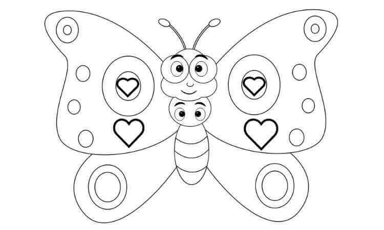 Monarch Butterfly coloring pages