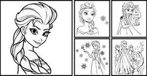 Elsa Coloring Pages