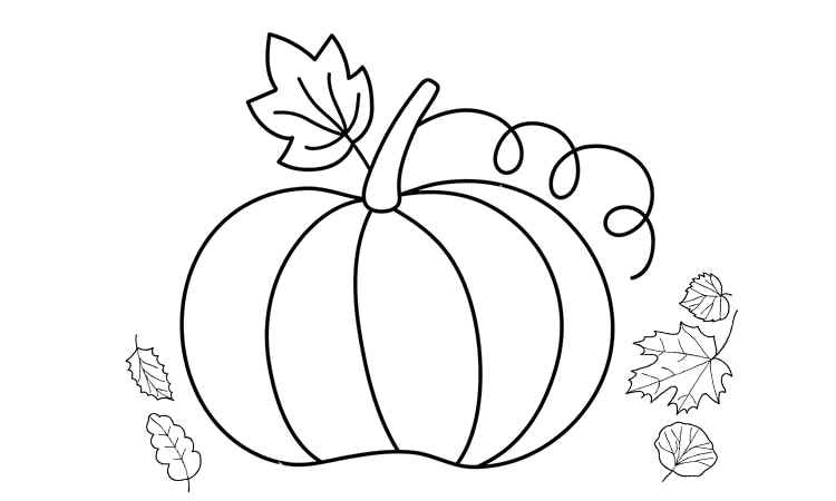 Pumpkin veggie coloring pages