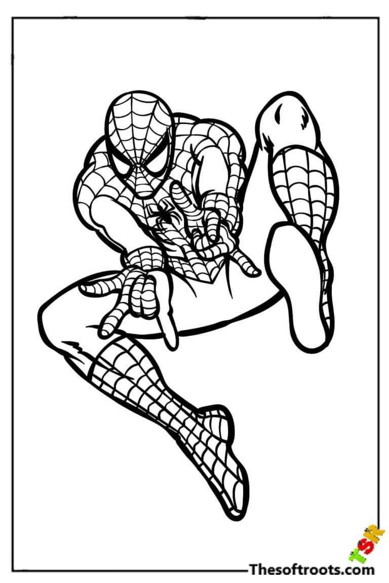 Spiderman Coloring Pages 