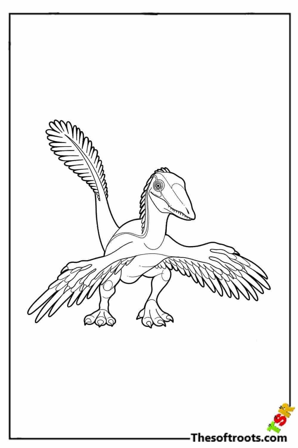 Adult Dinosaur coloring pages