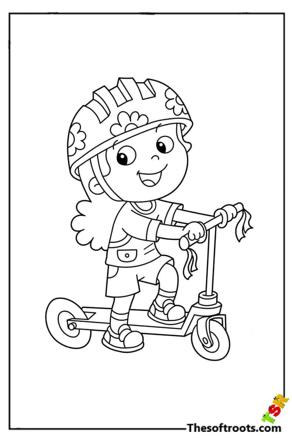 Girl coloring pages