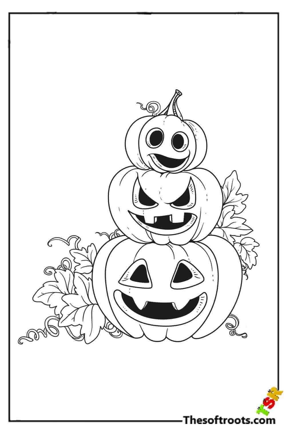 Halloween Pumpkin coloring pages