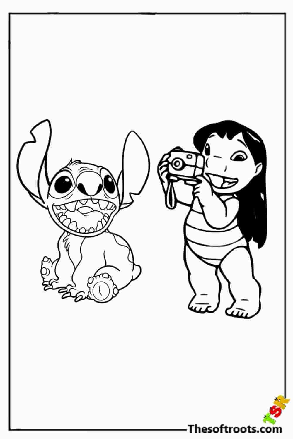 Disney Lilo and Stitch coloring pages