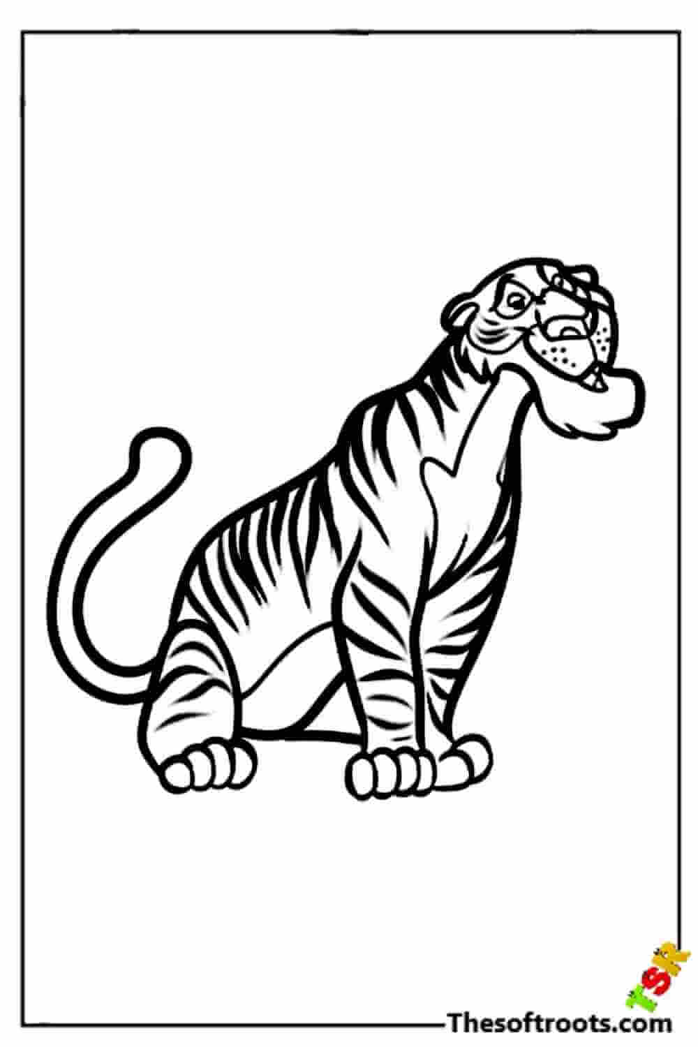 Shere khan coloring pages