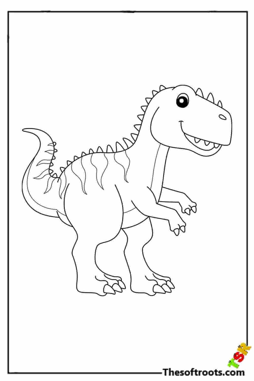 Giganotosaurus coloring pages