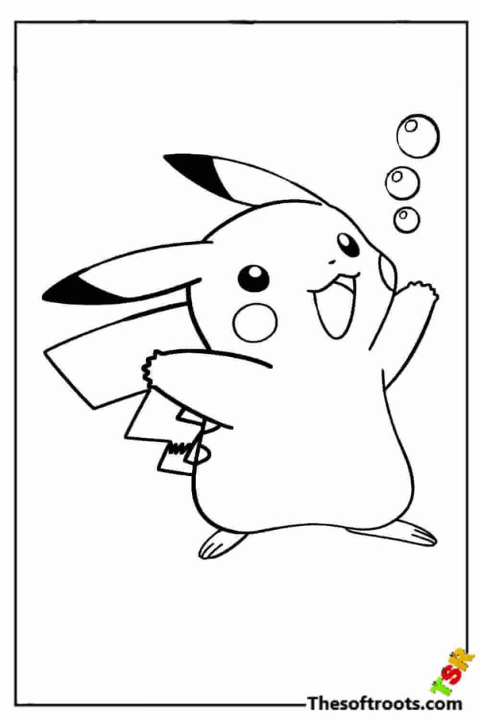 Pikachu Coloring Pages | Kids Coloring Pages