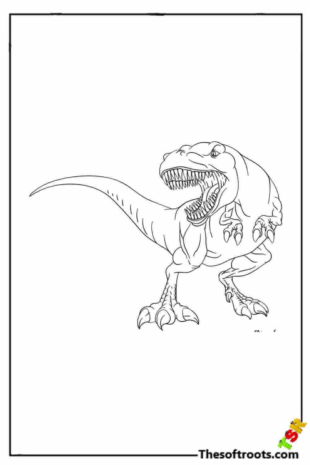 Tyrannosaurus Rex coloring pages