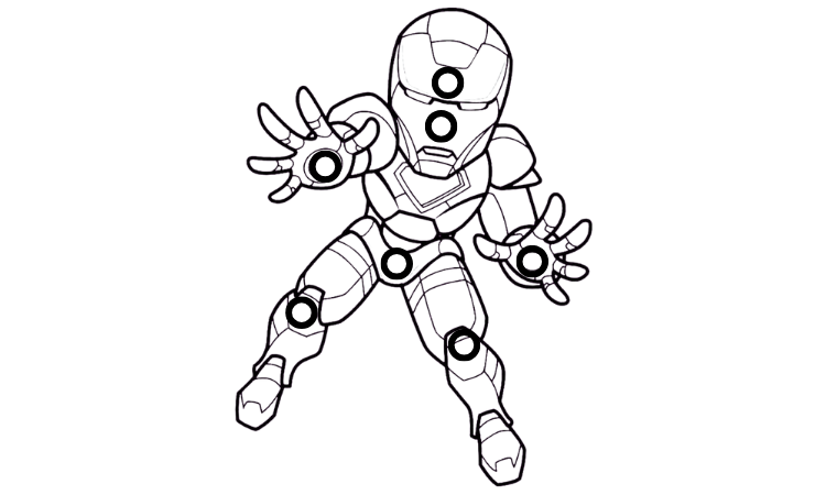 Superhero-coloring-pages