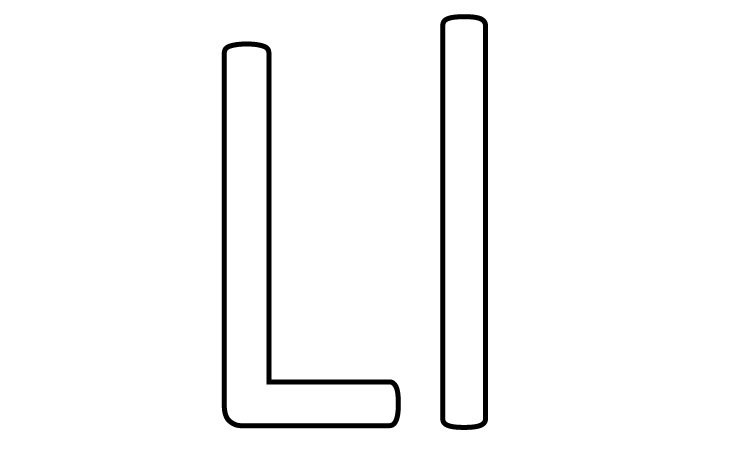 free printable letter l coloring pages