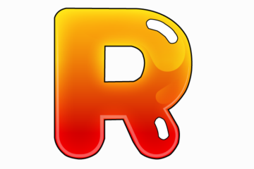 Bubble Letter R: Draw Your Own Bubble R In 5 Easy Steps
