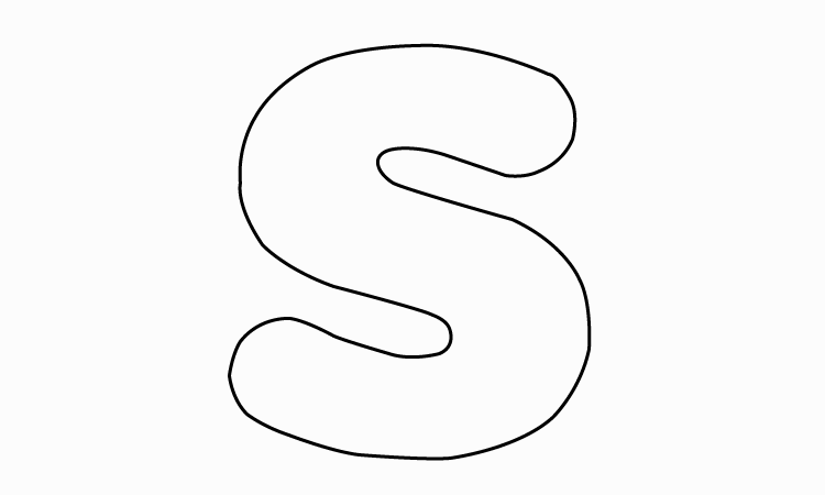 Bubble Letter S: Draw Your Own Bubble S In 5 Easy Steps