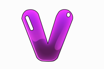 Bubble Letter V: Draw Your Own Bubble V In 5 Easy Steps
