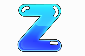 Bubble Letter Z: Draw Your Own Bubble Z In 5 Easy Steps
